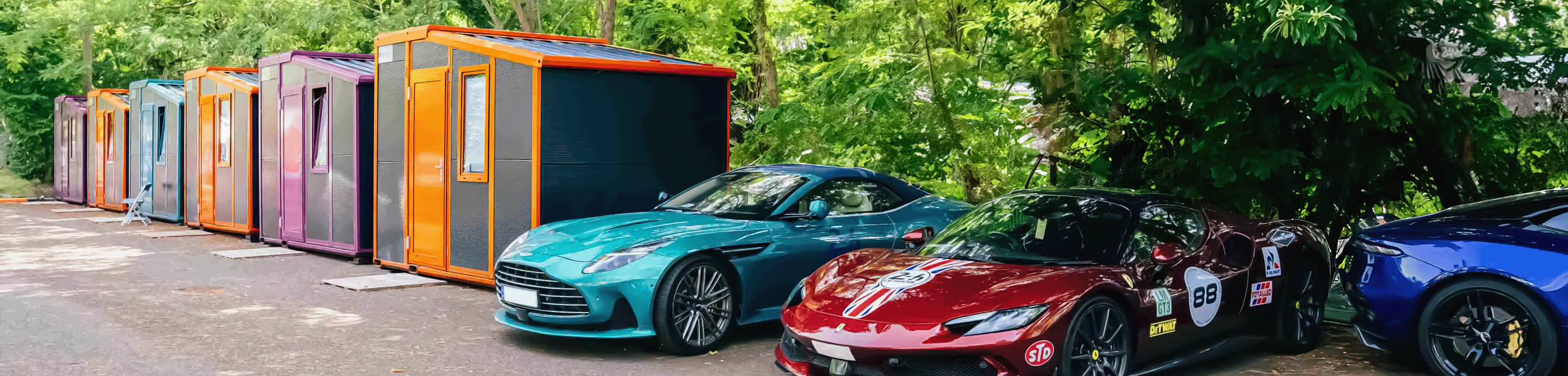 Pop-up Village by Motorsport Travel Destinations