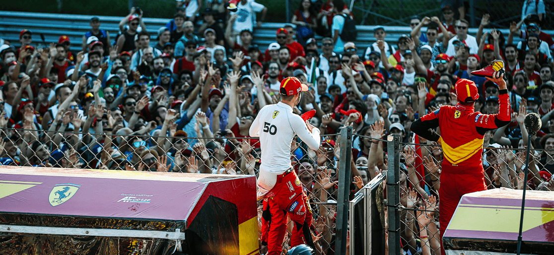 wec winners photo ferrari