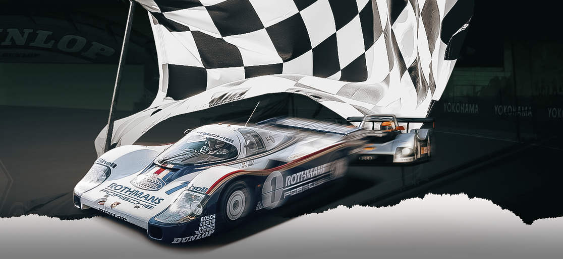 Classic car at Le Mans Classic Legend