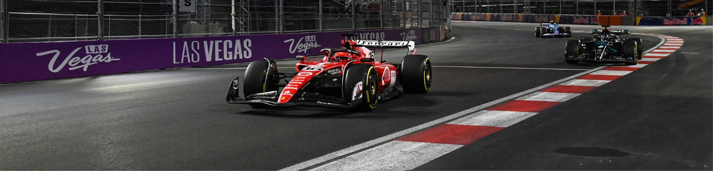 Ferrari at las vegas grand prix