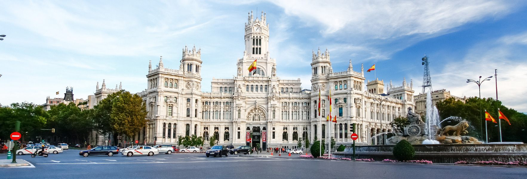 madrid skyline